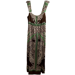 KALE & BOB~VTG~SILK MAXI DRESS~NWT~M